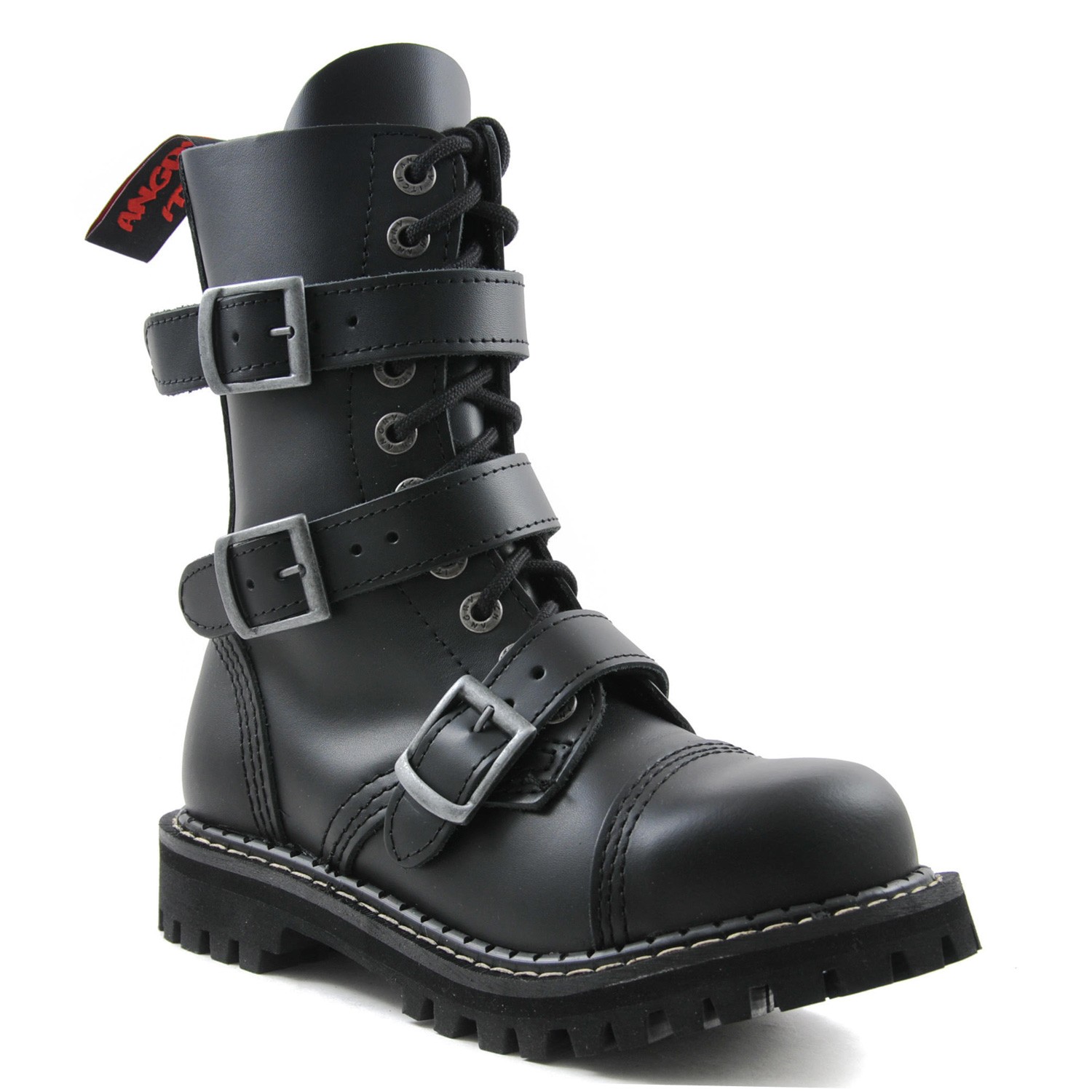 3-Schnallen Rangerboot von Angry Itch