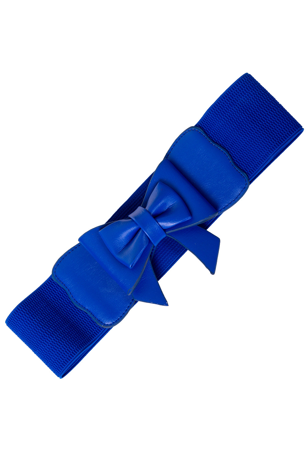 Stretchgürtel Schleife, blau