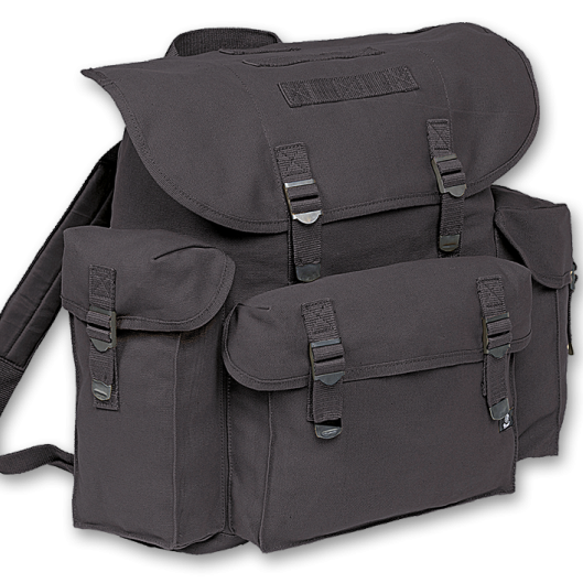 BW Rucksack, schwarz