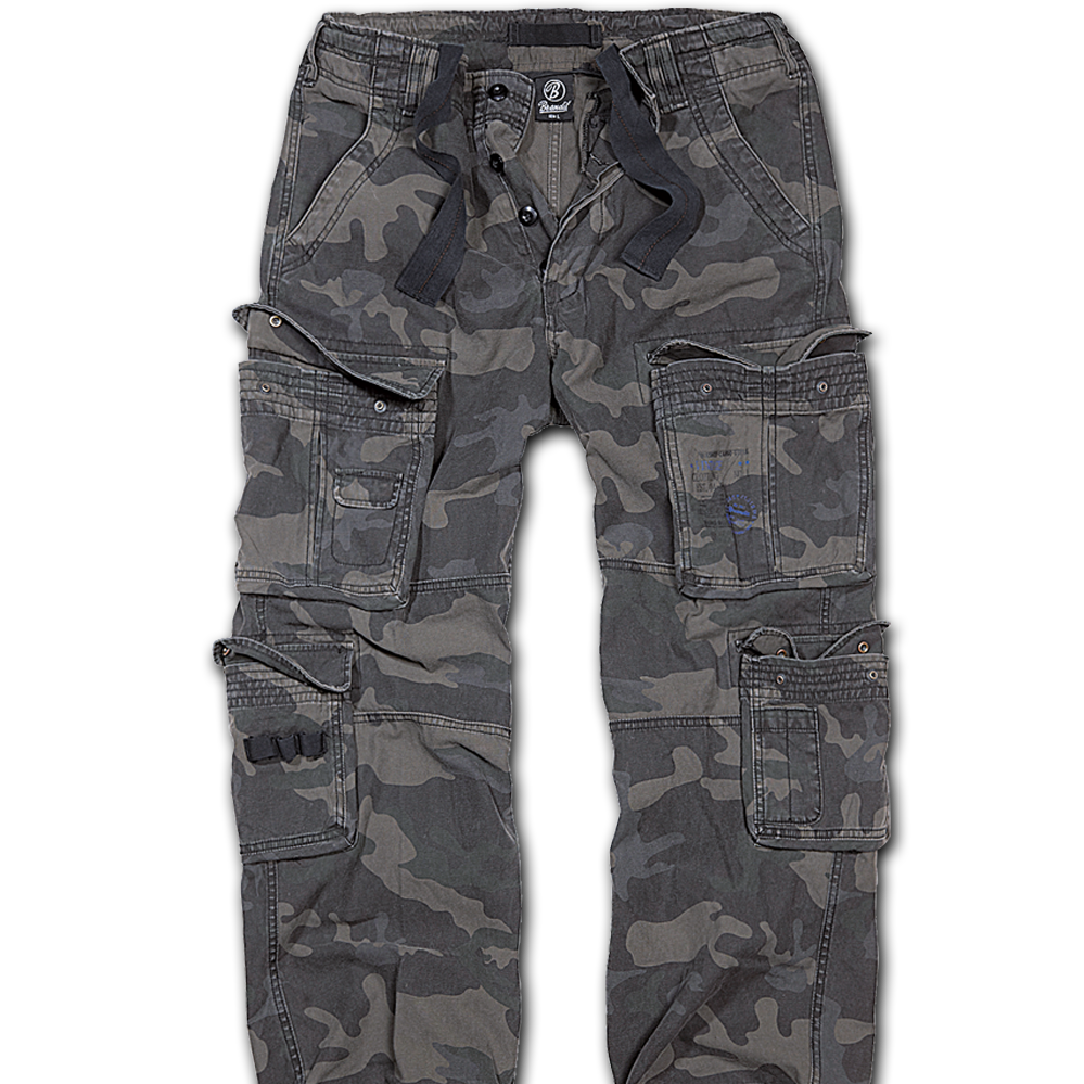 Cargohose "Vintage", dark camou