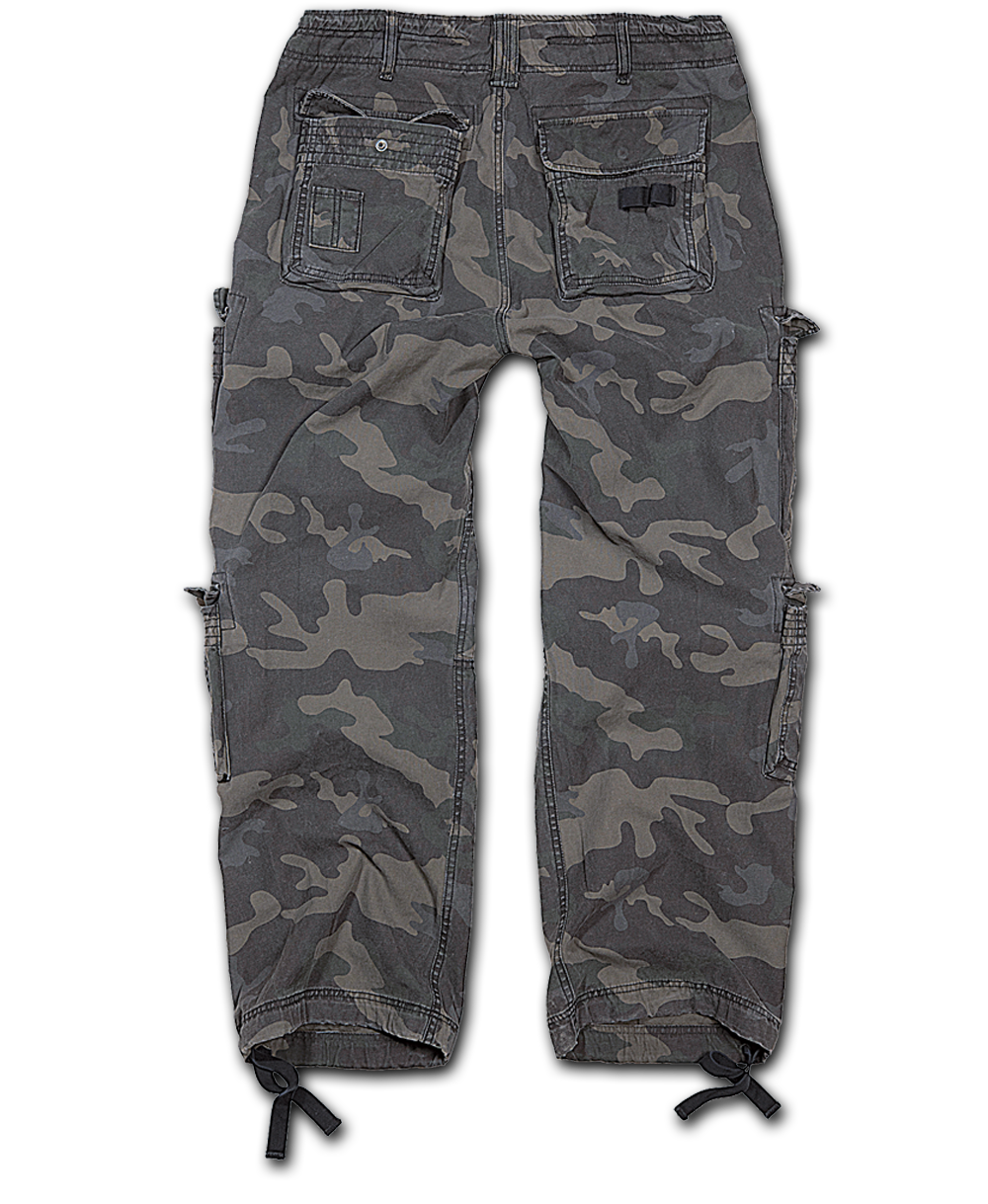 Cargohose "Vintage", dark camou – Bild 3