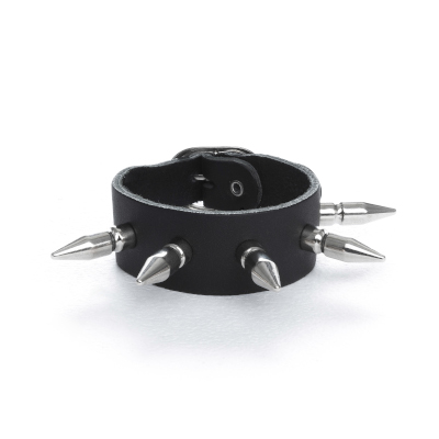 Lederarmband Langnieten (26 mm)