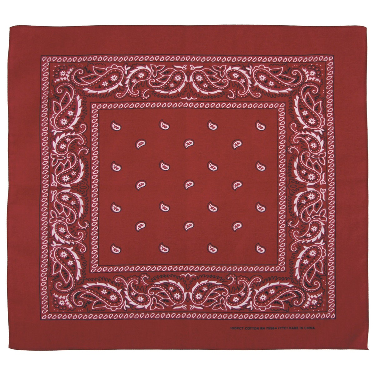 Bandana, bordeaux