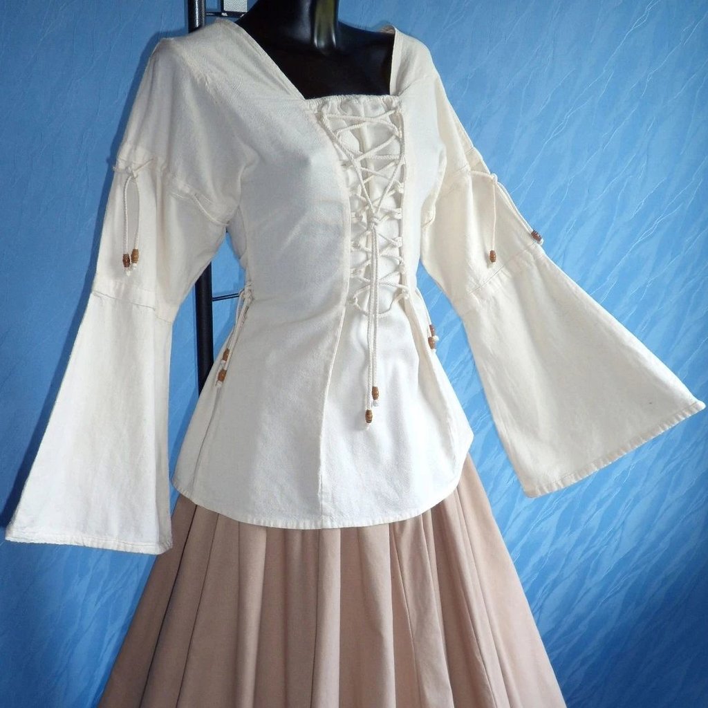 Mittelalter Schnürbluse – Bild 3