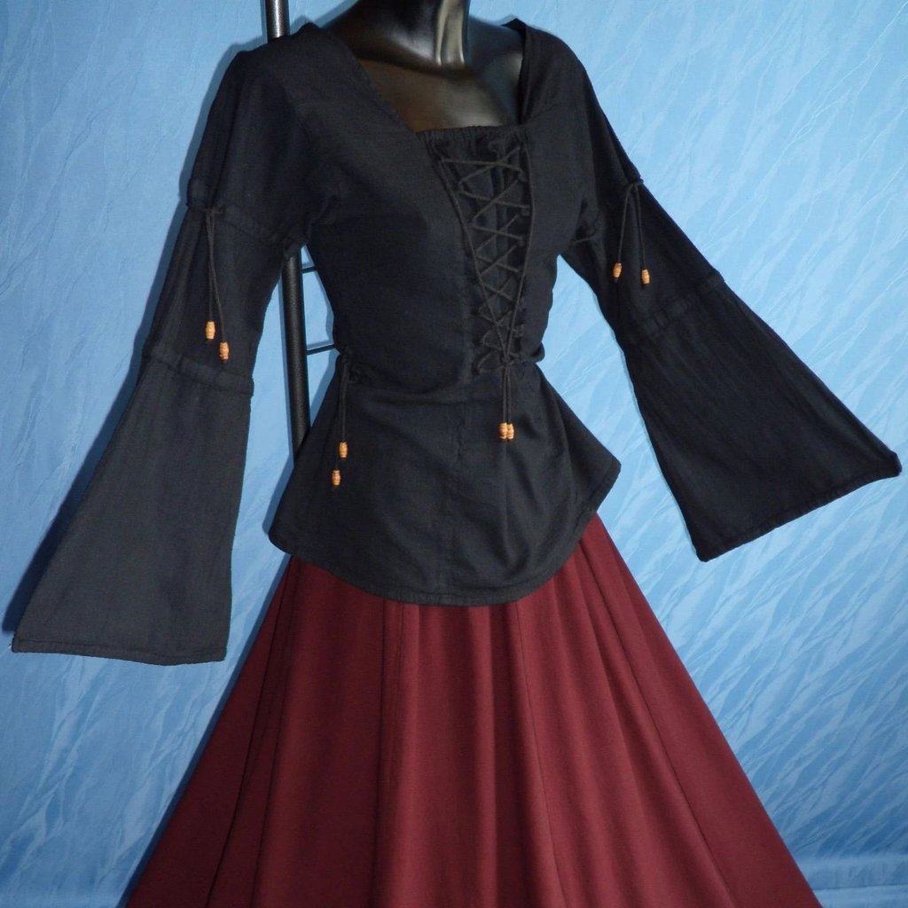 Mittelalter Schnürbluse – Bild 2
