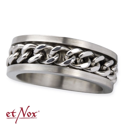 Edelstahlring "Mesh Steel"