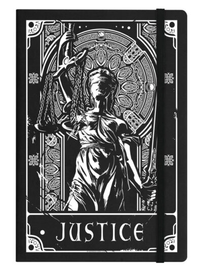Notizbuch Tarot "Justice"