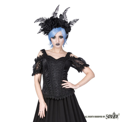 Black Butterfly Top