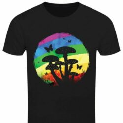 Unisex T-Shirt "Rainbow Mushrooms"