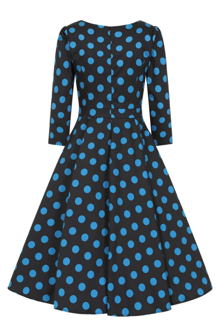 Lilah Polka Dot Swing Dress – Bild 2