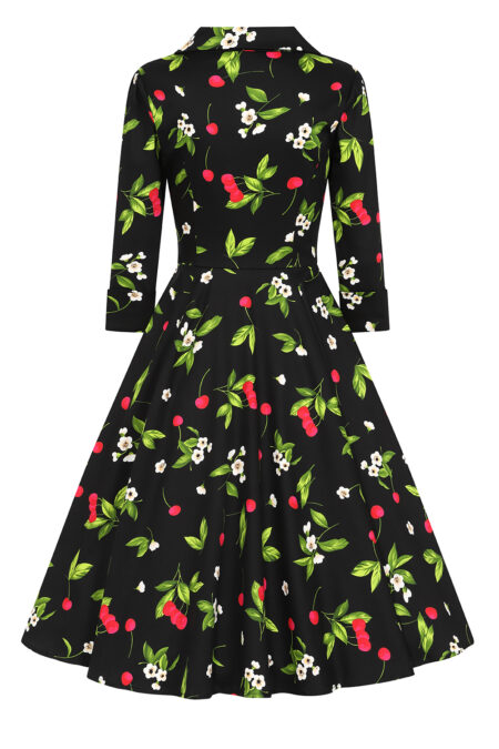 Natasha Cherry Swing Dress – Bild 2