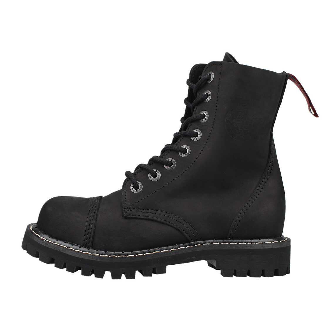 8-Loch Ranger Boot von Angry Itch, velour black – Bild 2