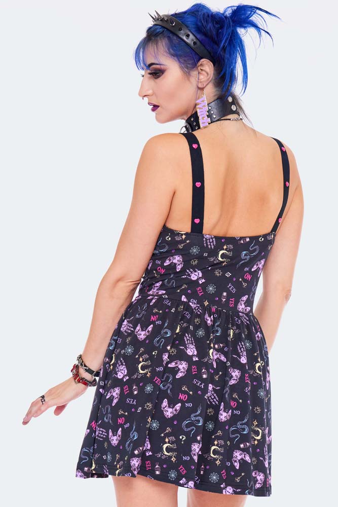Ditsy Ouija Minidress – Bild 3