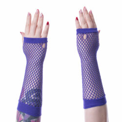 Andar Netzstulpen, purple