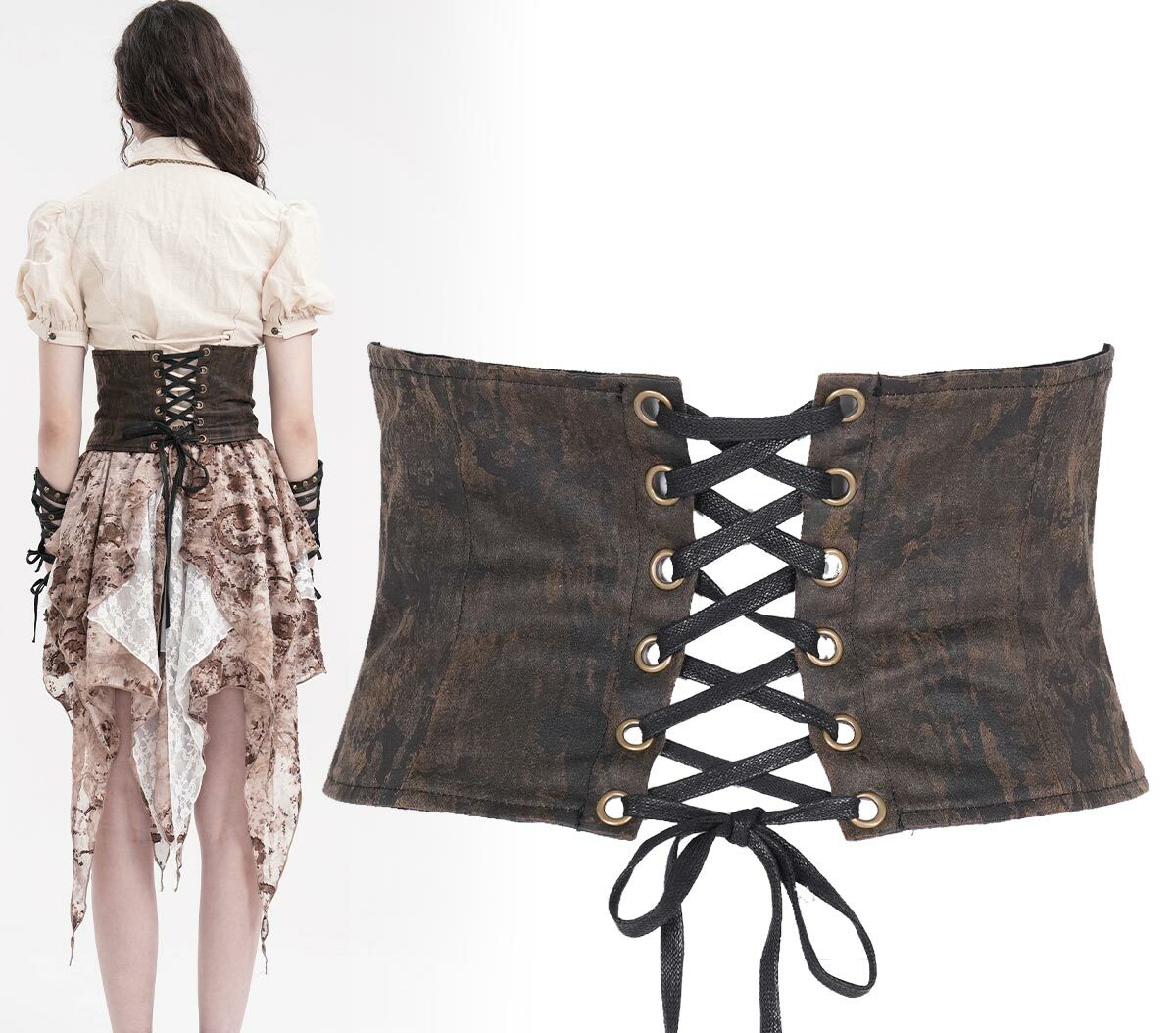 Steampunk Corsagen-Gürtel – Bild 2