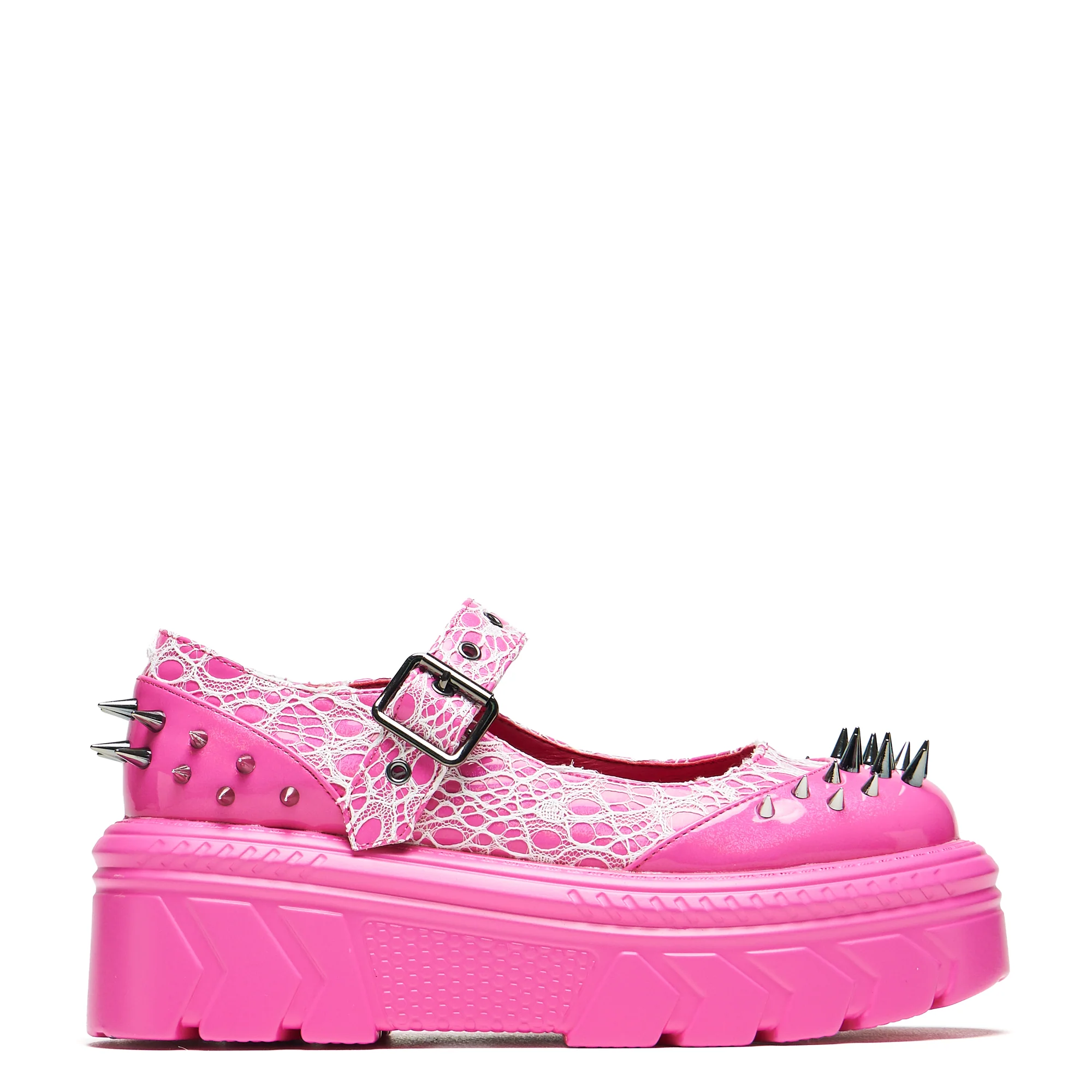 Candyfloss Demon Spiked Stomper Mary Janes – Bild 2