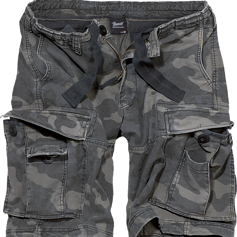 Cargo-Shorts, dark camou