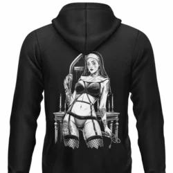 Kapuzen-Jacke "Evil Nun"
