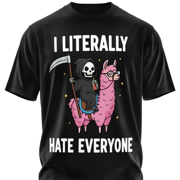 T-Shirt "I Literally"