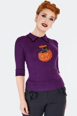 Cat Pumpkin Sweater