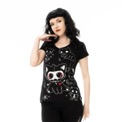 Girl-Shirt "Phantom Kitty"
