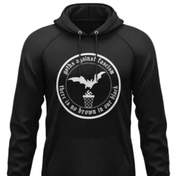 Kapuzen-Pulli "Goth against Fascism"