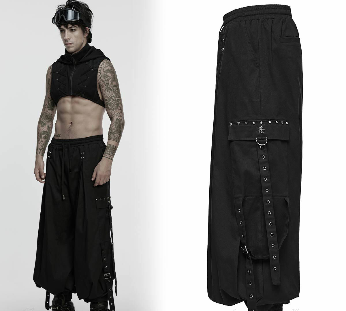 Goth Baggy Pants – Bild 2
