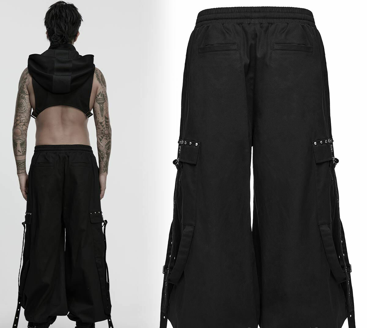 Goth Baggy Pants – Bild 3