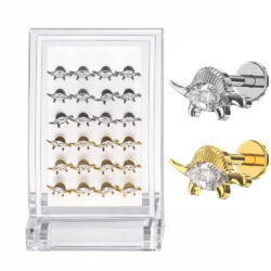 Titan Labret Stegosaurus mit Stein