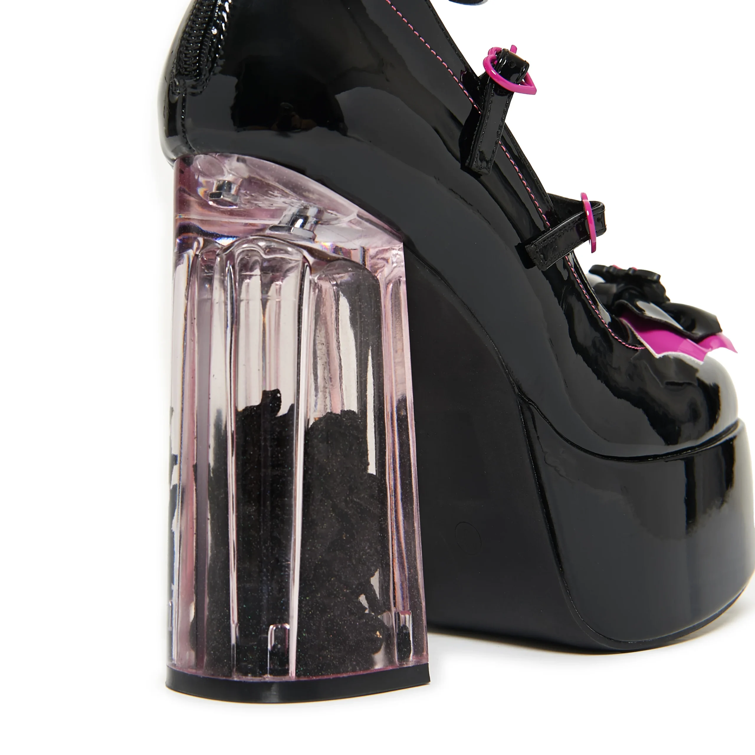 Dead Tired Strappy Platform Coffin Heels – Bild 3