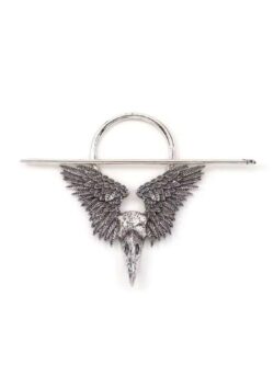 Haarschmuck "Crow Skull"