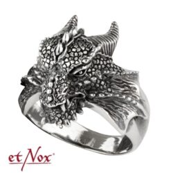 Edelstahlring "Drache"