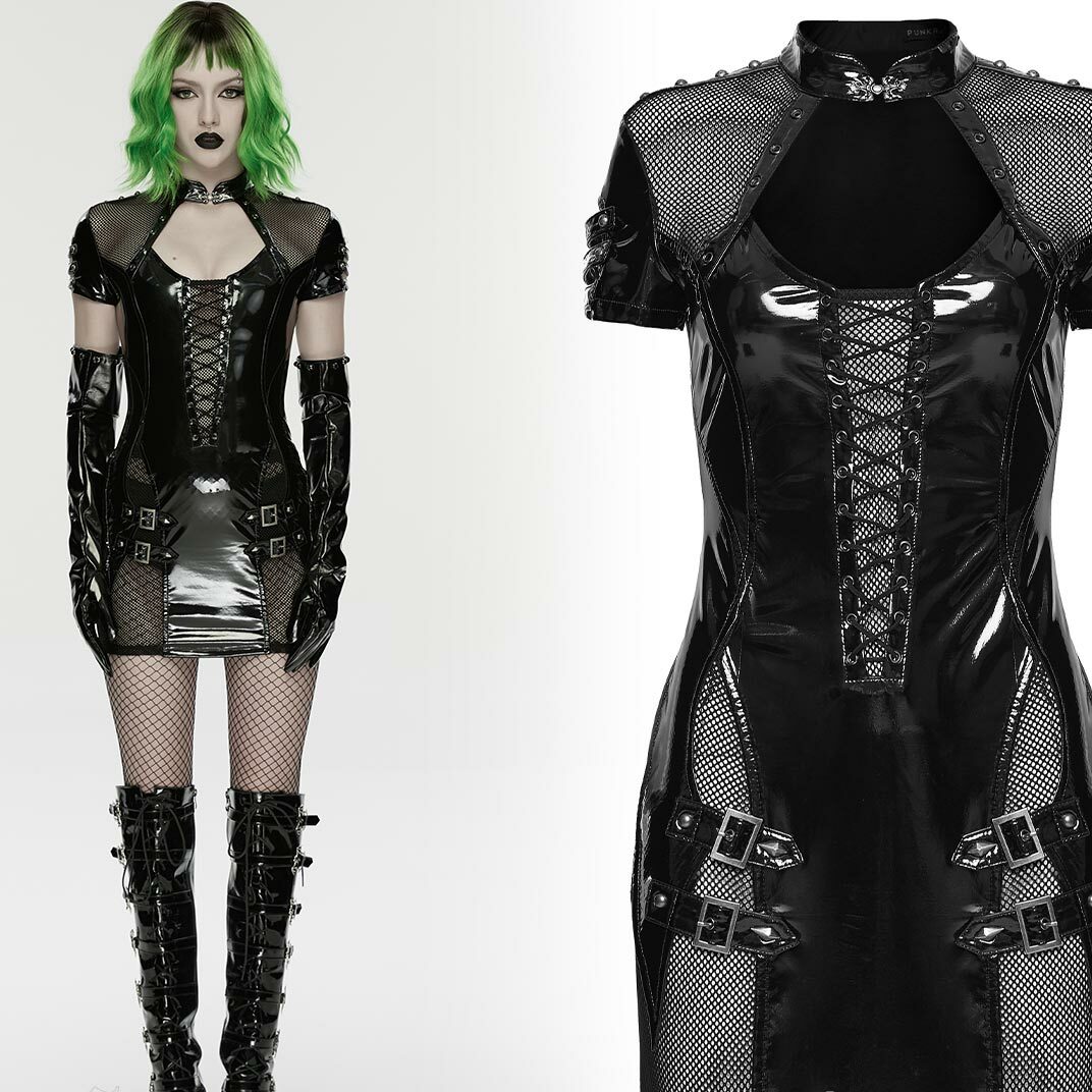 Mistress Mayhem Lackkleid