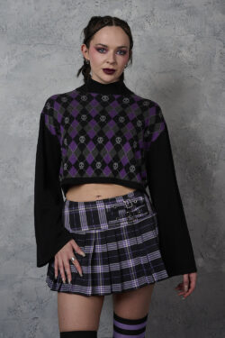Skull Crop Jumper